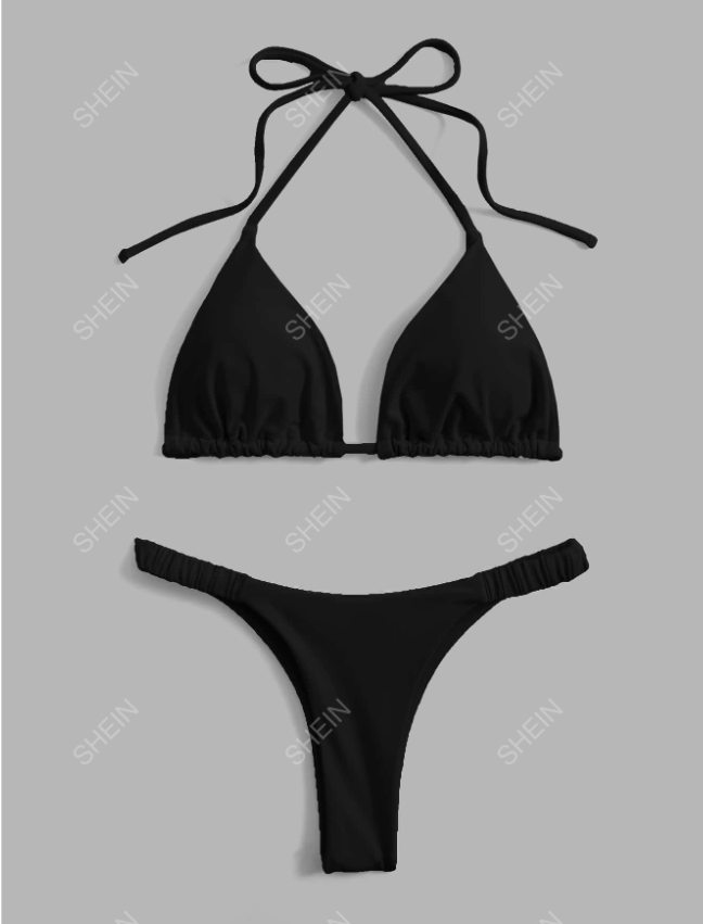 Bikini 2PCS Tanga Negro