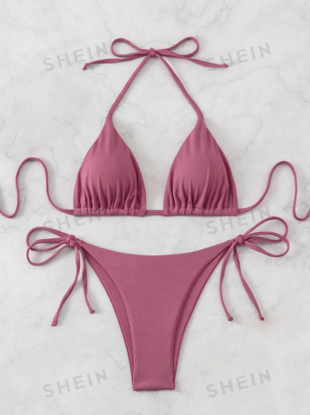 Bikini 2PCS Basico Rosa