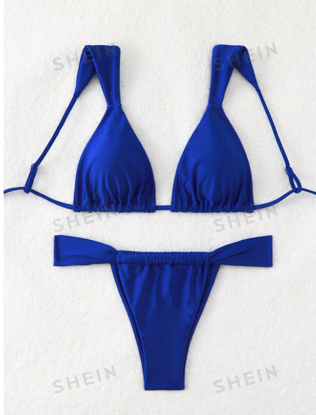 Bikini 2PCS Basico Azul
