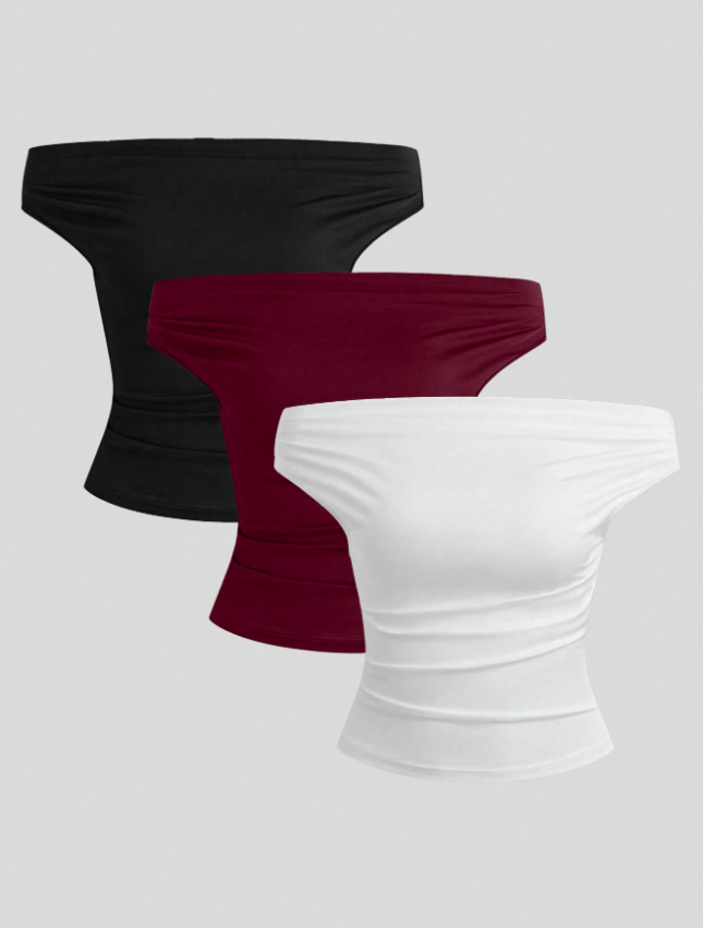 Blusa Basica Strapless