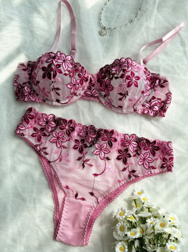 Set Lenceria 2PCS Floral