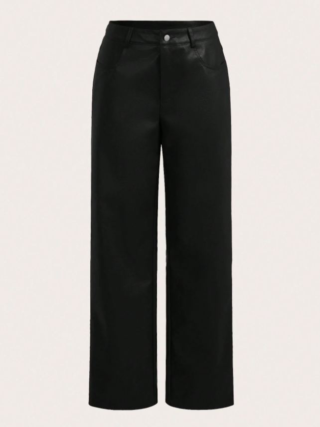 Pantalon Vinil Negro