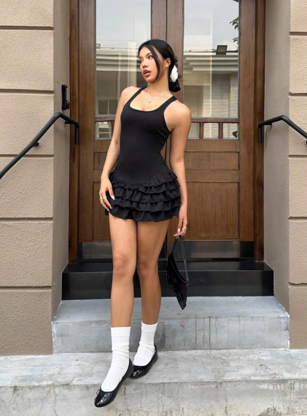 Vestido Negro Ballet