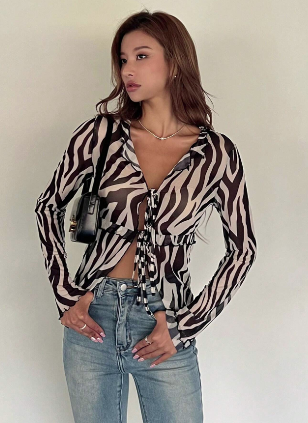 Top de Zebra