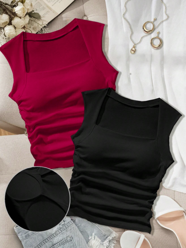 Blusa Basica sin Manga