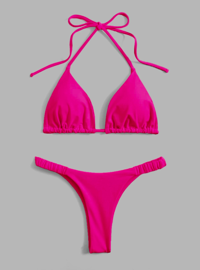 Bikini 2PCS Rosa Fucsia