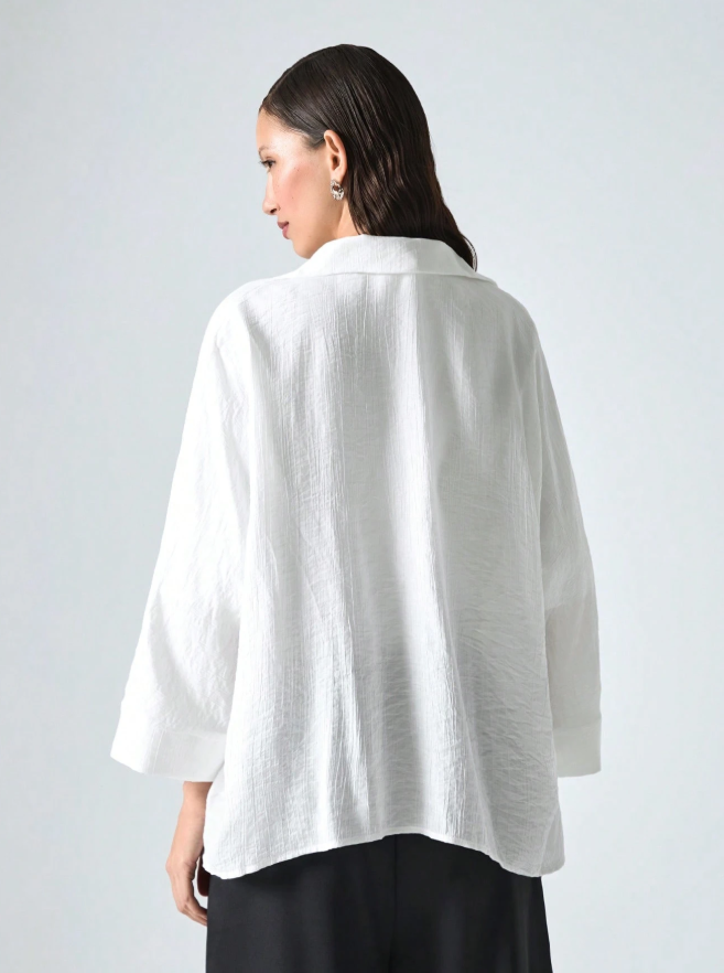 Camisa Blanco Cover Up