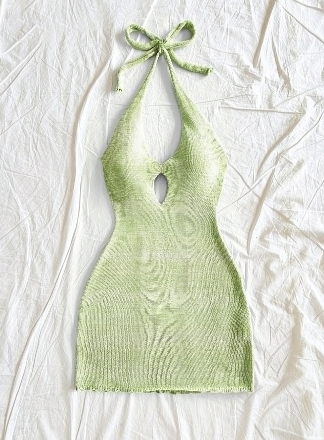 Vestido Verde Cover UP