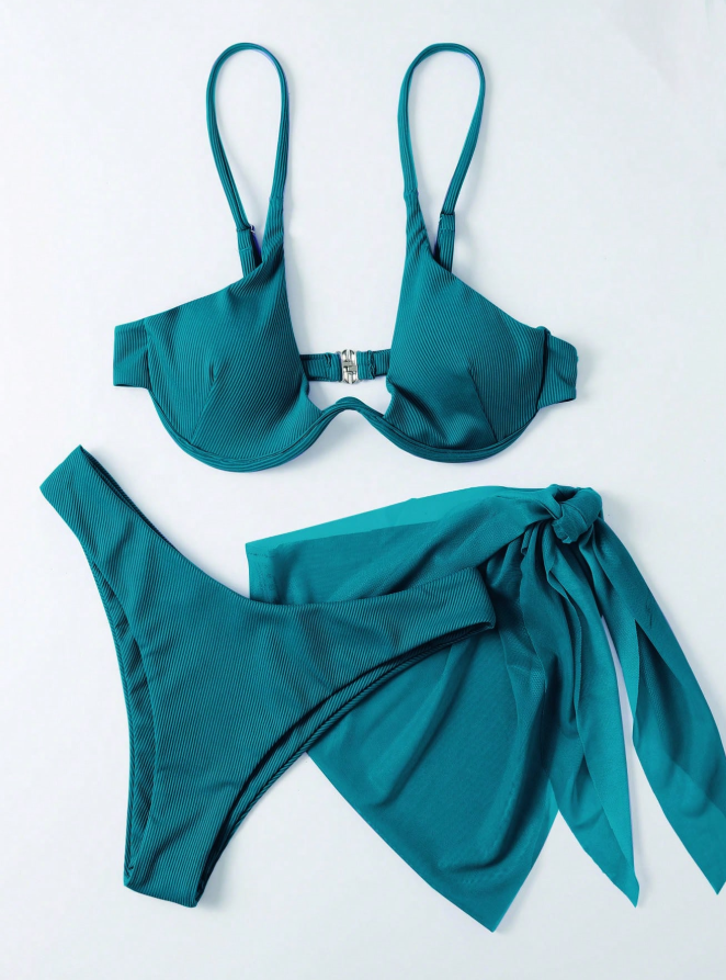 Bikini 3PCS Azul Acua