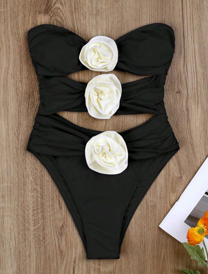 Traje de Baño Negro Comp