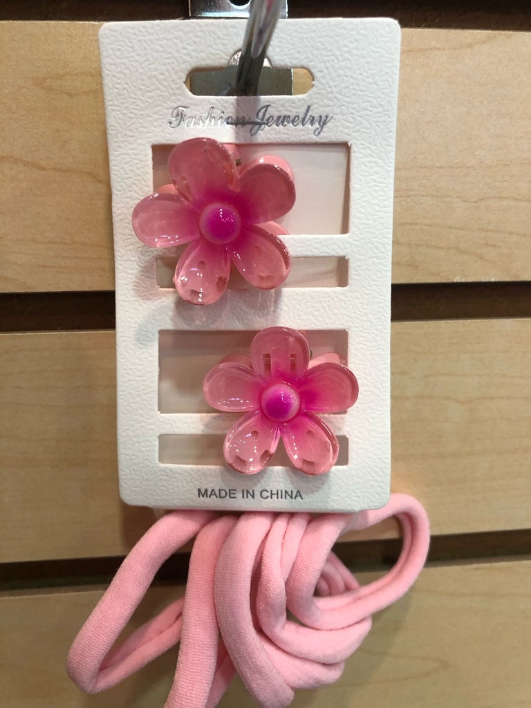 Pinzas de Flor con Ligas