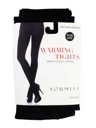 [71070-CLO-ONE-12-BLK YOUMITA Warming Tights] Pantimedia 71070 UNITALLA