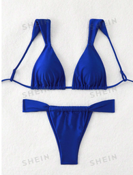 Bikini 2PCS Basico Azul