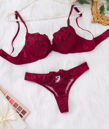 Set Lenceria 2PCS Guinda