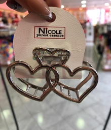 [NICOLE BROCHE PINZA] Pinza para Cabello Chica