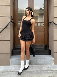 Vestido Negro Ballet