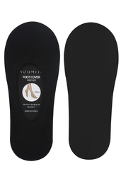 [YOUMITA 11017-SOX-ONE-6-BLK] Par de Tines Negro Unitalla