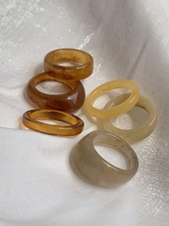 [sj2307257171059933 shein sj25051263800326088] Anillo Asimetrico Individual