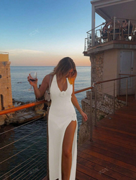 Vestido Beige de Verano