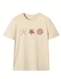 Camisa Playera Beige