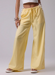 Pantalon Amarillo Holgado