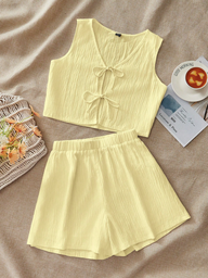 Conjunto Amarillo de Short